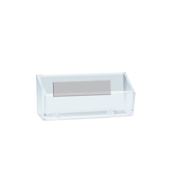 Business Card Holder W/ Magnetic Strip Inside Dimension: 3.75"W, PK10
